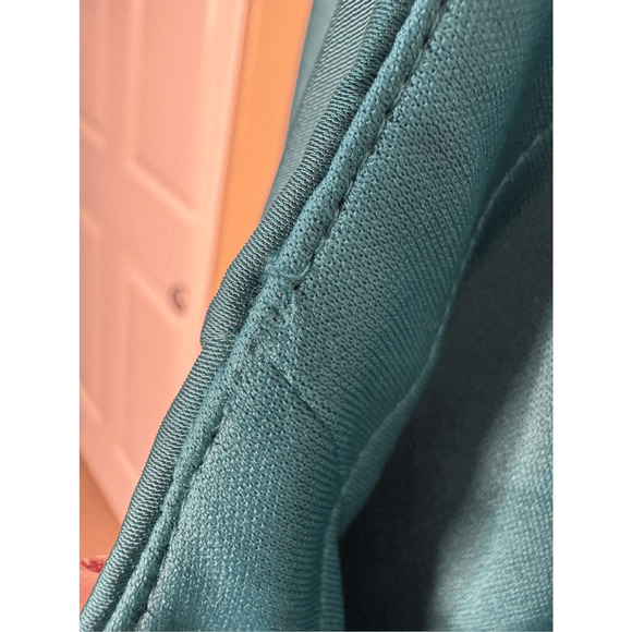 Mac Duggal NWT High Neck Bow Detail Mini Dress in Emerald Size 8 - Picture 8 of 10